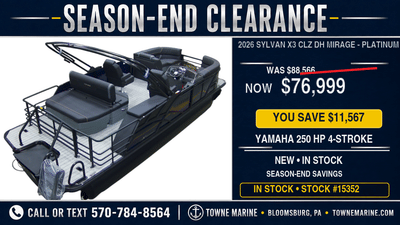 BOATZON | Sylvan X3 CLZ DH Mirage  Platinum Pkg 2026
