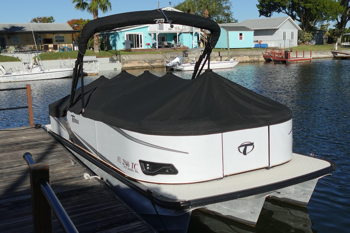 2020 Tahoe Pontoon 2485 LTZ Rear Lounger - Sold Boat