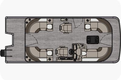 BOATZON | Tahoe Pontoon LTZ Quad Lounger 2026 BOATZON | Tahoe Pontoon LTZ Quad Lounger 2026