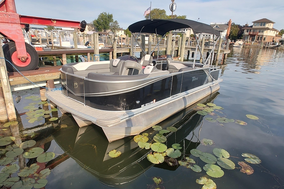 2023 Tahoe Pontoon LTZ Rear Fish  22 - Sold Boat