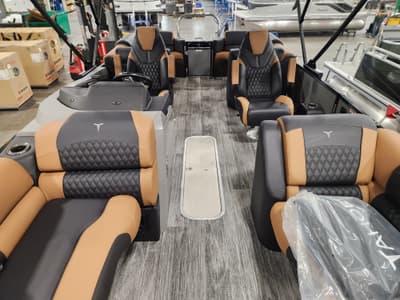 BOATZON | Tahoe Pontoons Cascade Quad Lounge 2026 BOATZON | Tahoe Pontoons Cascade Quad Lounge 2026