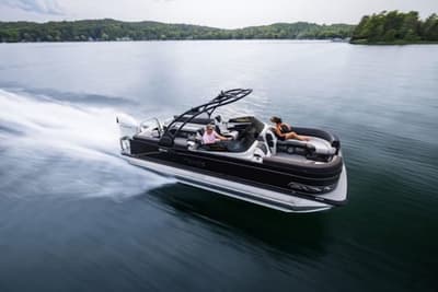 BOATZON | Tahoe® Cascade Quad Lounger 23 FT Tritoon 2026