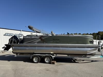 BOATZON | Tahoe Pontoons LTZ Quad Lounger 2026 BOATZON | Tahoe Pontoons LTZ Quad Lounger 2026