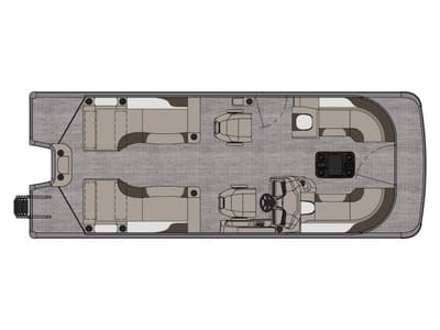 BOATZON | Tahoe Pontoons LTZ Quad Lounger Shift 23 FT 2025