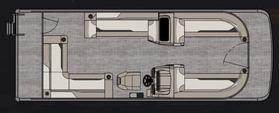 BOATZON | Tahoe Pontoons Sport 85 Elite Windshield 25 FT 2026