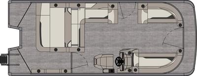 BOATZON | Tahoe Pontoons Sport 85 Versatile Rear Bench 21 FT 2026 BOATZON | Tahoe Pontoons Sport 85 Versatile Rear Bench 21 FT 2026