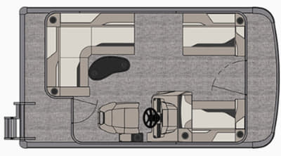 BOATZON | Tahoe Pontoons Sport Cruise 15 FT 2026