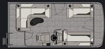 BOATZON | Tahoe Pontoons Sport Cruise 17 FT 2026 BOATZON | Tahoe Pontoons Sport Cruise 17 FT 2026