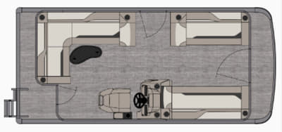 BOATZON | Tahoe Pontoons Sport Cruise 19 FT 2026