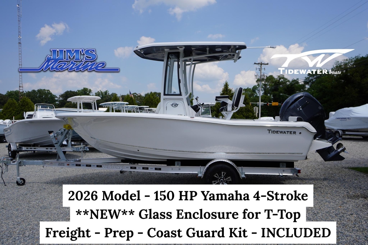 2026 Tidewater 198 CC Adventure - Sold Boat