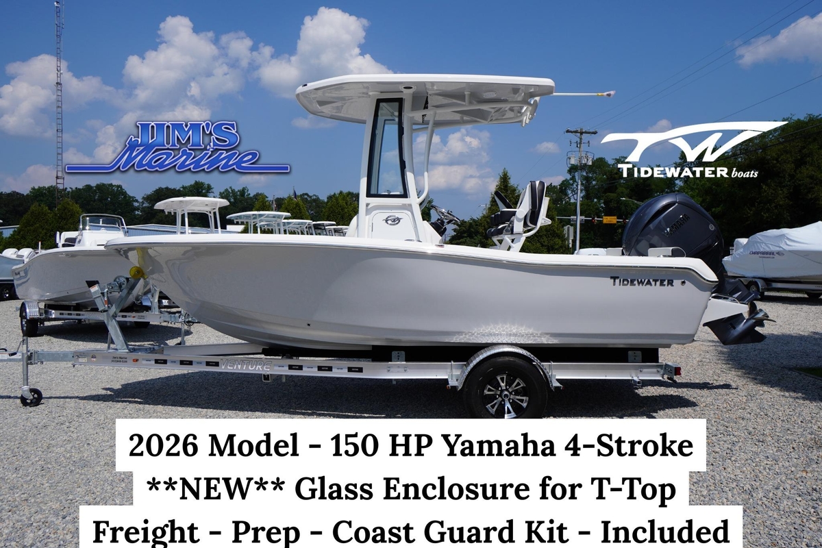 2026 Tidewater 198 CC Adventure - Sold Boat