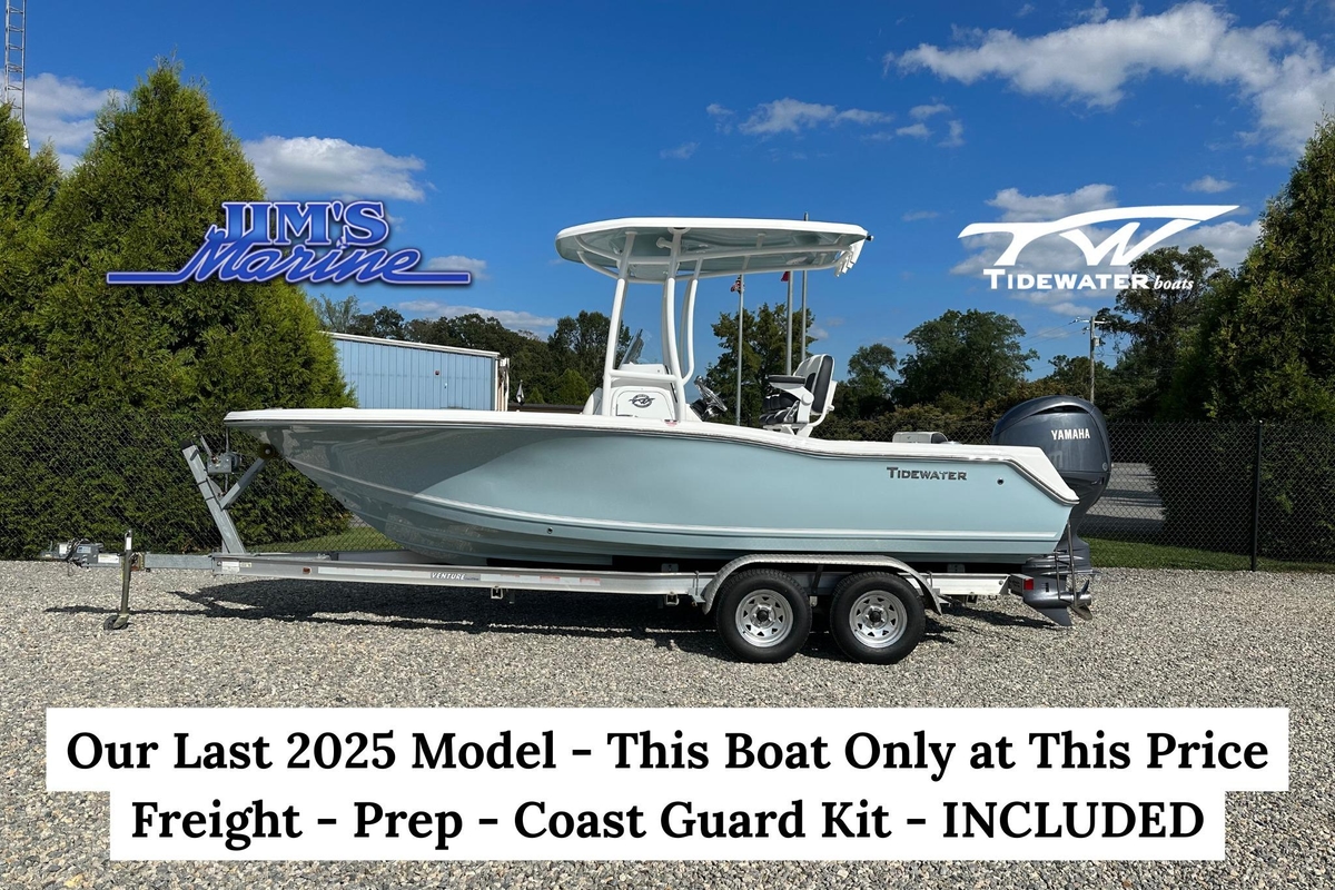 2025 Tidewater 210 CC Adventure - Sold Boat