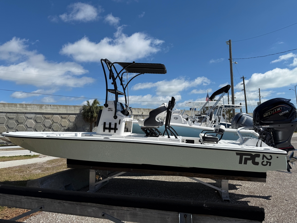 2025 Tidewater 25 TPC Raptor - Sold Boat