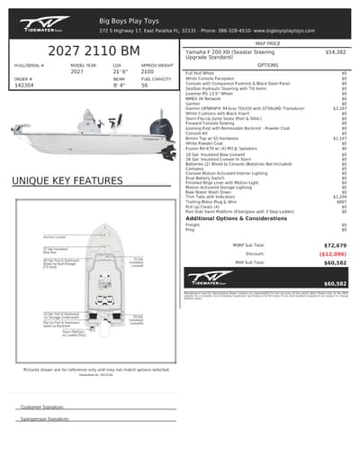 BOATZON | Tidewater Boats 2110 2027