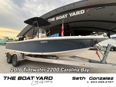 BOATZON | Tidewater Boats 2200 Carolina Bay 2016 BOATZON | Tidewater Boats 2200 Carolina Bay 2016