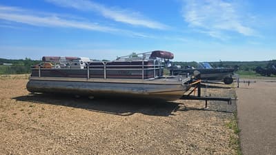 BOATZON | TMC 2500 Fish N Cruise Pontoon wTrailer 2003
