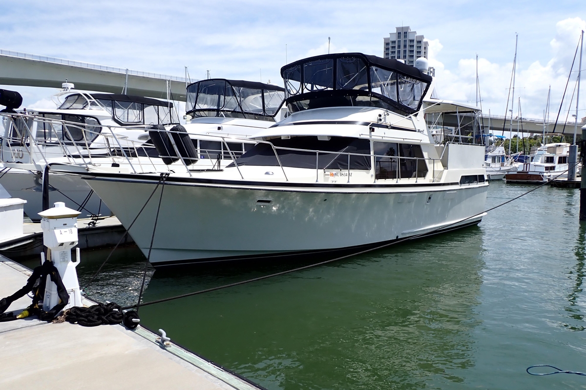 1985 Tollycraft 40 Sundeck Motor Yacht - Sold Boat