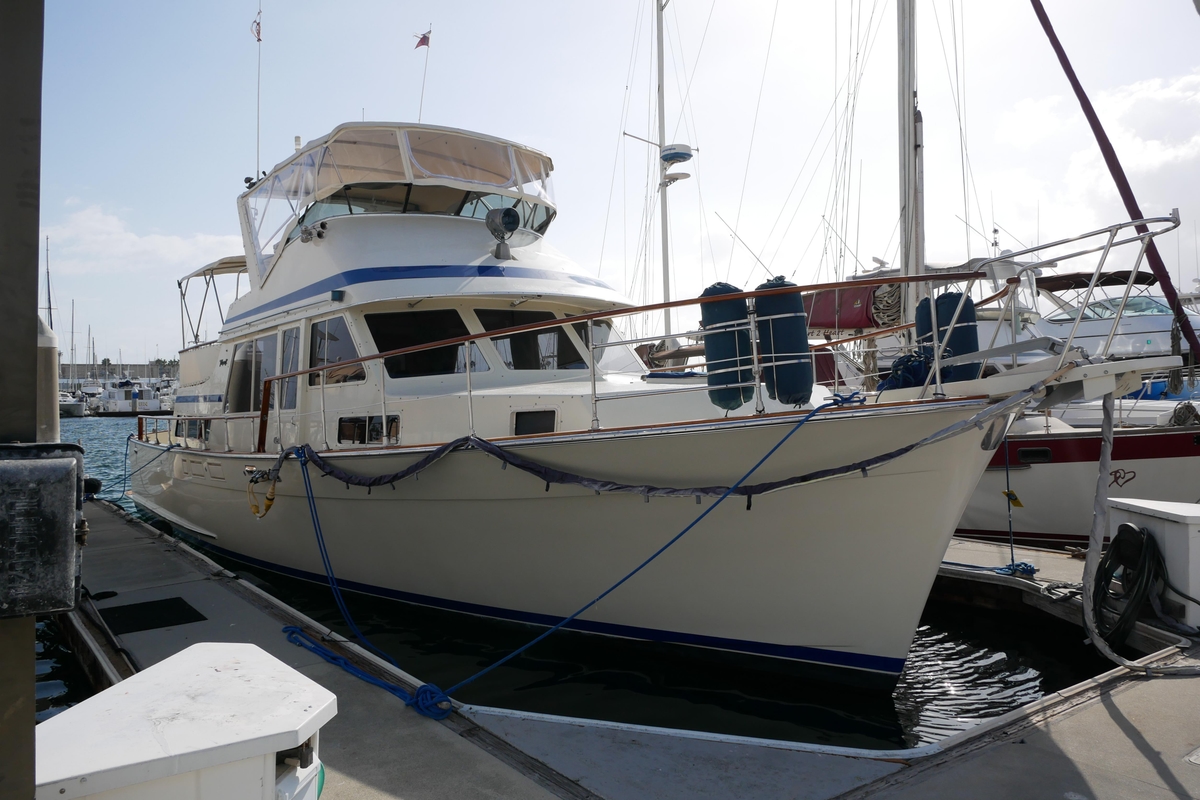 1985 Tollycraft 48 Cockpit Motor Yacht - Sold Boat