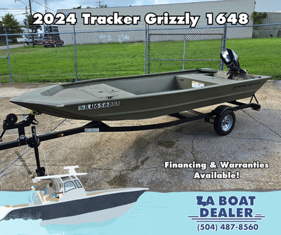 BOATZON | Tracker Boats Grizzly 1648 JON 2024