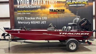 BOATZON | Tracker Boats Pro 170 wMercury 6040 JET 2021