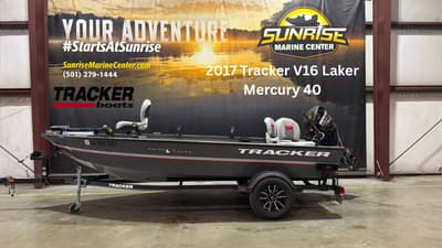 BOATZON | Tracker Boats V16 Laker W Mercury 40 2017
