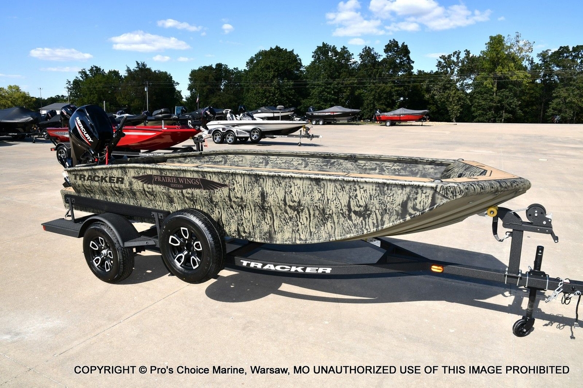 2026 Tracker Grizzly 1650 T Prairie Wings Edition w/50HP Mercury Tiller - Sold Boat