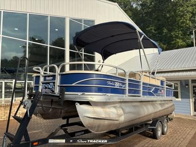 BOATZON | Tracker Marine FISHIN BARGE 22 DLX 2016 BOATZON | Tracker Marine FISHIN BARGE 22 DLX 2016