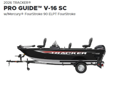 BOATZON | Tracker® Boats Pro Guide V16 SC 2026 BOATZON | Tracker® Boats Pro Guide V16 SC 2026