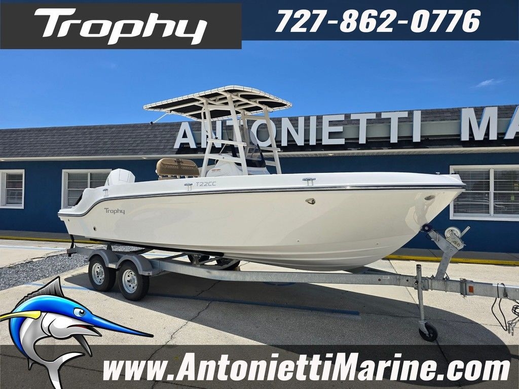 2026 Trophy T22CC Center Console - Sold Boat