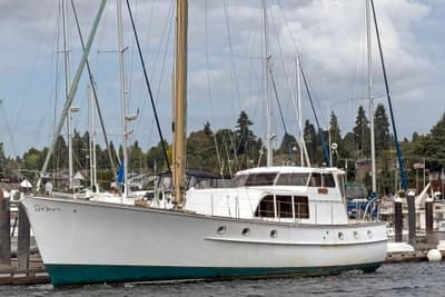 BOATZON | Trumpy 62 Motorsailer 1972