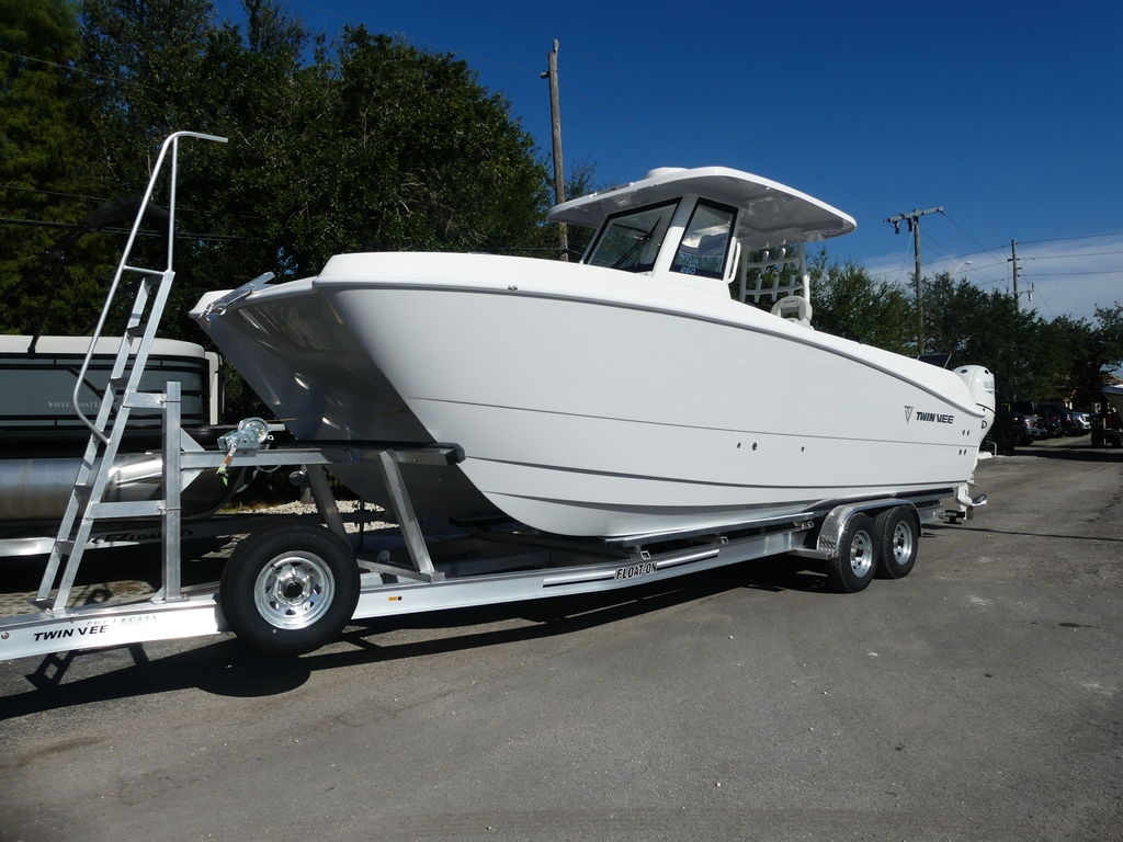 2026 Twin Vee Powercats 260 Center Console GFX2 - Sold Boat