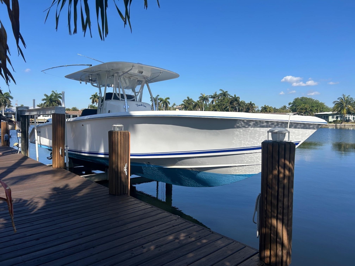 2002 Venture 34 Center Console - Sold Boat
