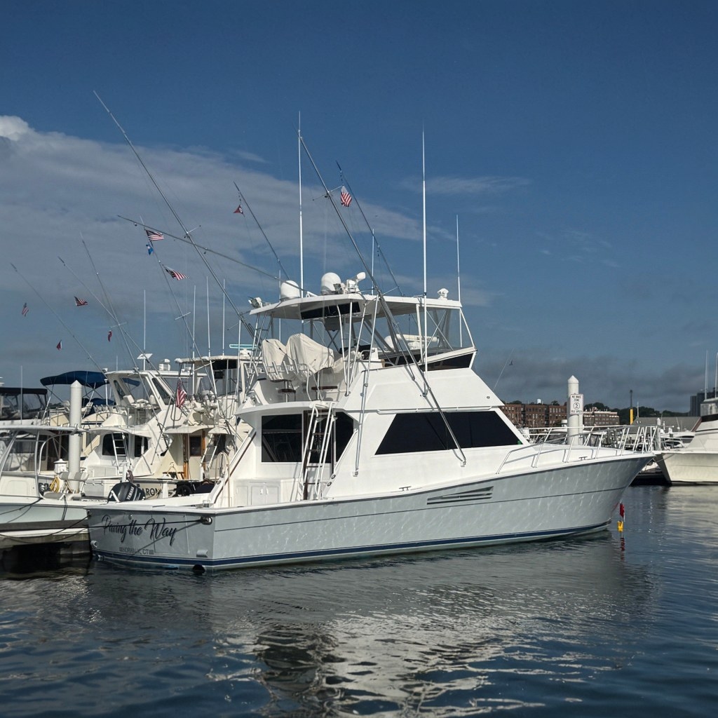 1989 Viking 48 Convertible - Sold Boat