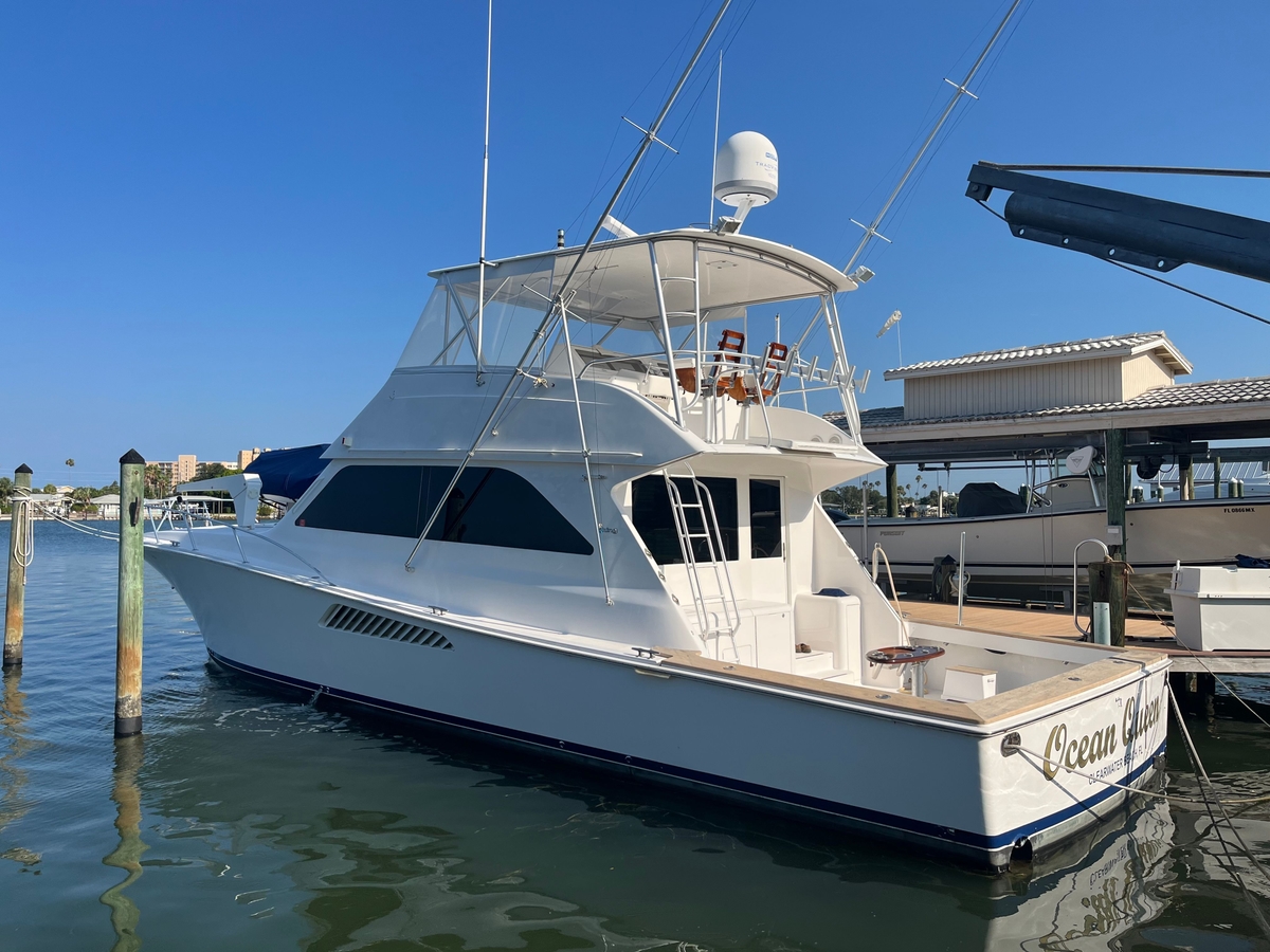 1999 Viking 55 Convertible - Sold Boat