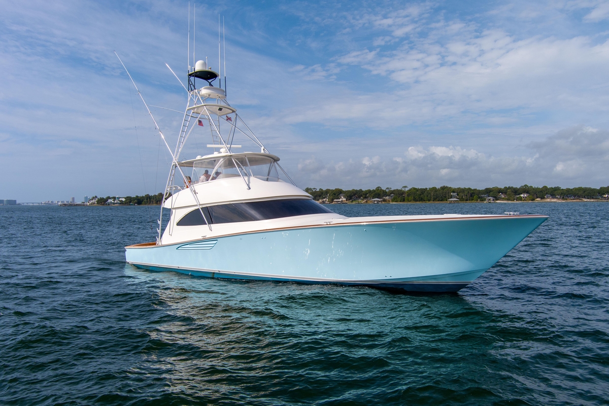 2015 Viking 70 Convertible - Sold Boat