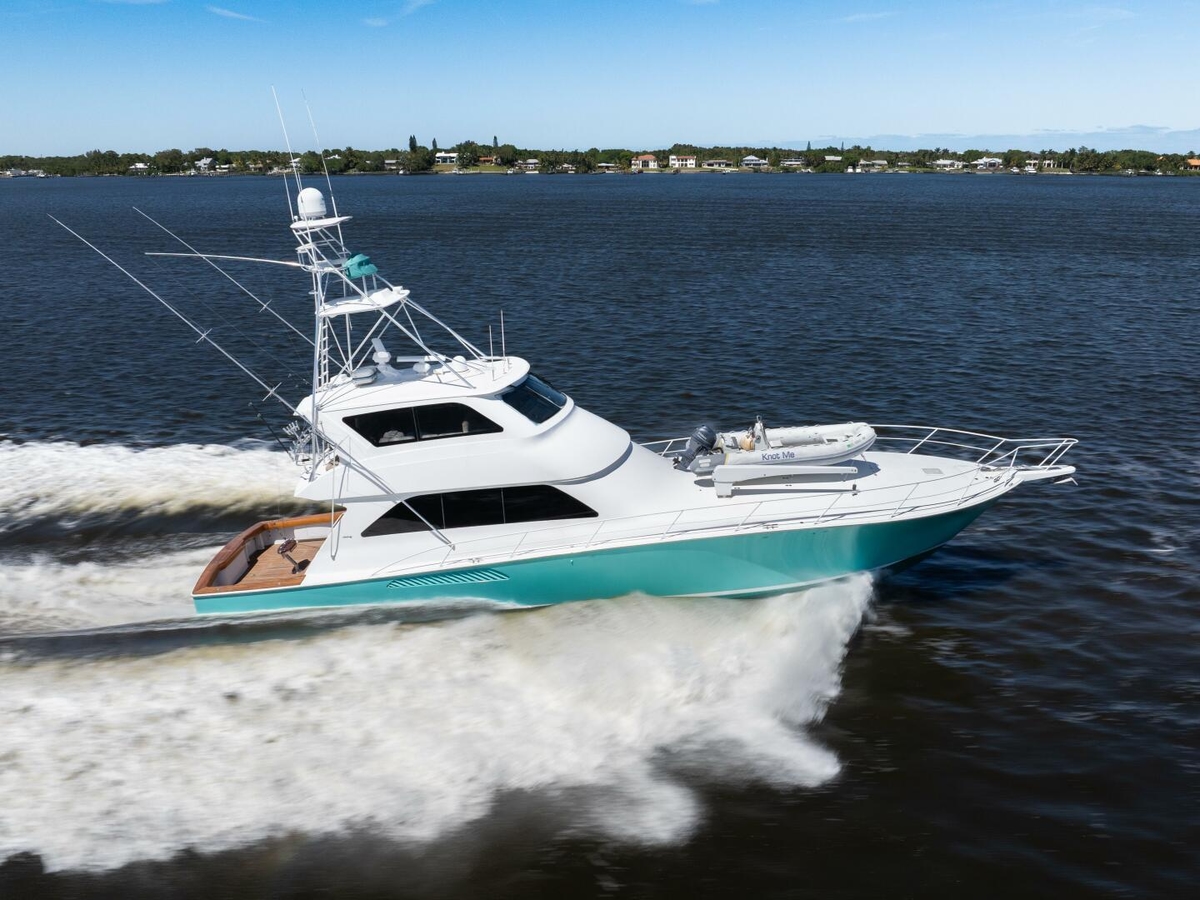 2005 Viking 74 Viking Enclosed Bridge - Sold Boat