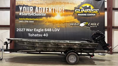 BOATZON | War Eagle 648 LDV WTohatsu 40 2027 BOATZON | War Eagle 648 LDV WTohatsu 40 2027