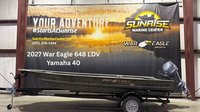 BOATZON | War Eagle 648LDV WYamaha 40 2027
