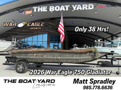 BOATZON | War Eagle 750 Gladiator 2026