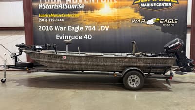BOATZON | War Eagle 754LDV wEvinrude 40 2016 BOATZON | War Eagle 754LDV wEvinrude 40 2016