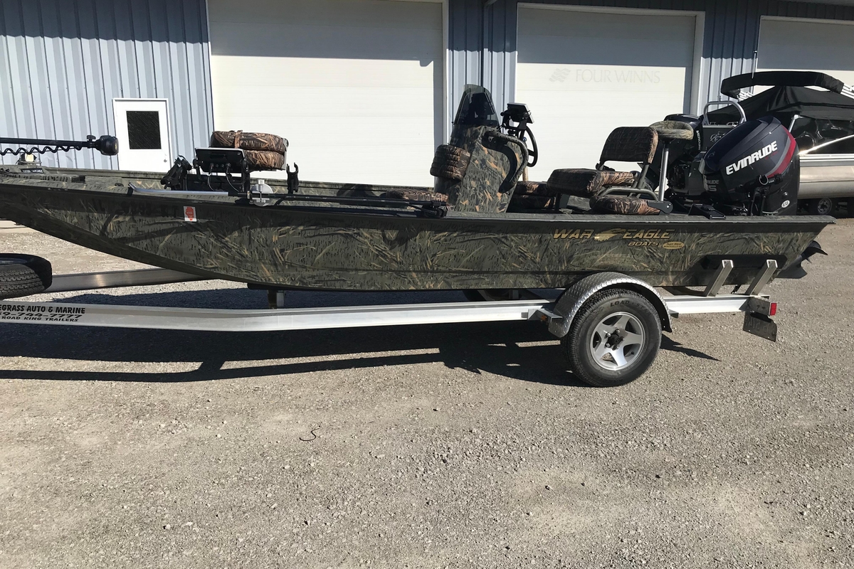 2015 War Eagle 961 Blackhawk - Sold Boat