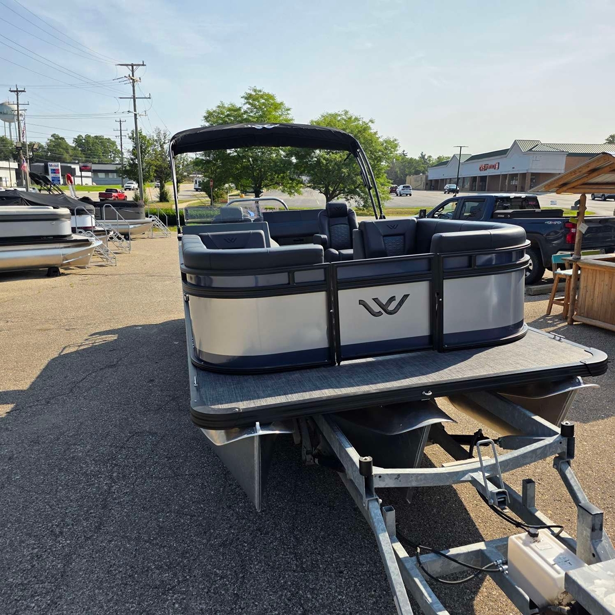 2027 Whisper Pontoons Splash Pad - Sold Boat
