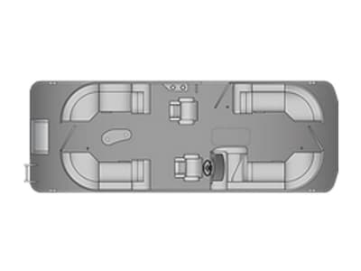 BOATZON | COACH 243RFX XCURSION TRI TOON 2023