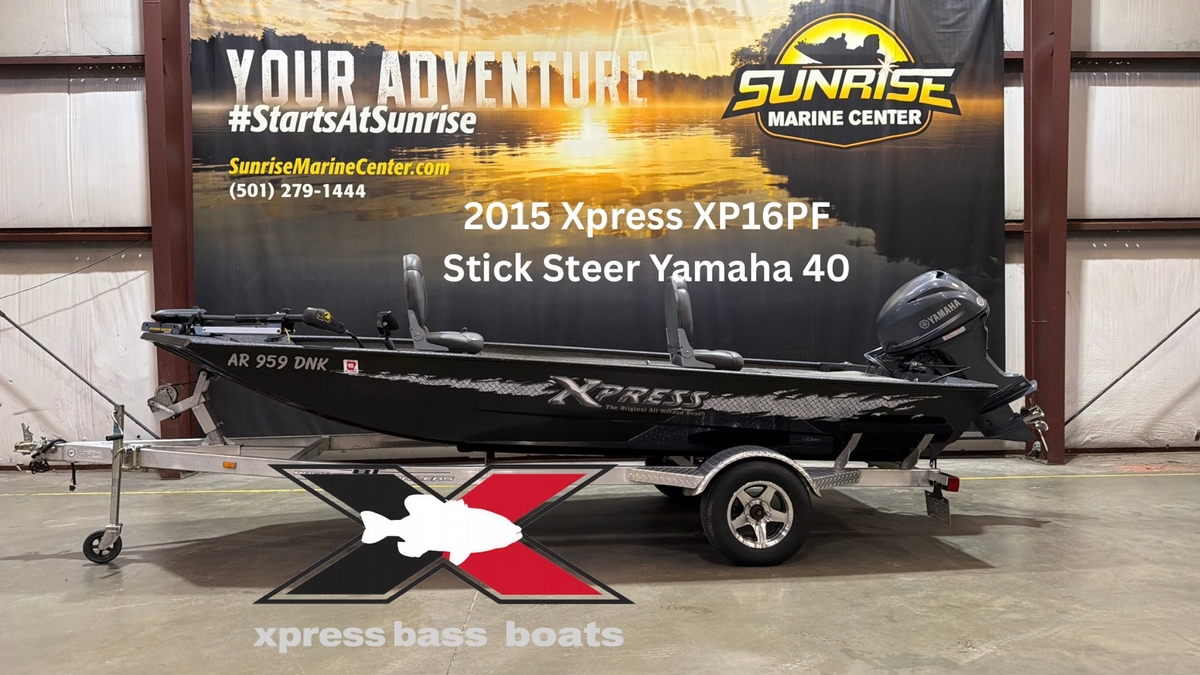 2015 Xpress Xpress XP16PF Stick Steer WYamaha 40 2015 - Sold Boat