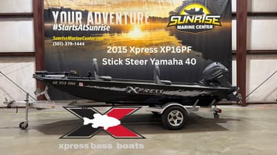 BOATZON | Xpress XP16PF Stick Steer WYamaha 40 2015