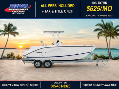BOATZON | Yamaha Boats 222 FSH Sport 2026