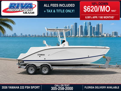 BOATZON | Yamaha Boats 222 FSH Sport 2026