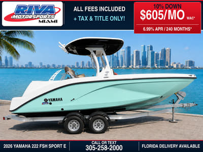 BOATZON | Yamaha Boats 222 FSH Sport E 2026