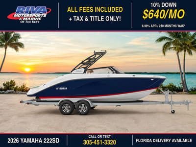 BOATZON | Yamaha Boats 222SD 2026