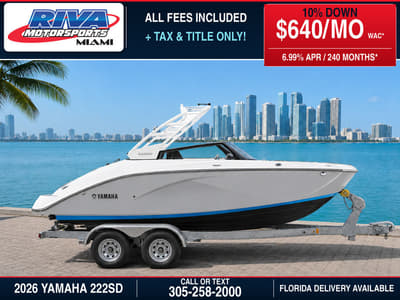 BOATZON | Yamaha Boats 222SD 2026